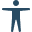 standing person icon